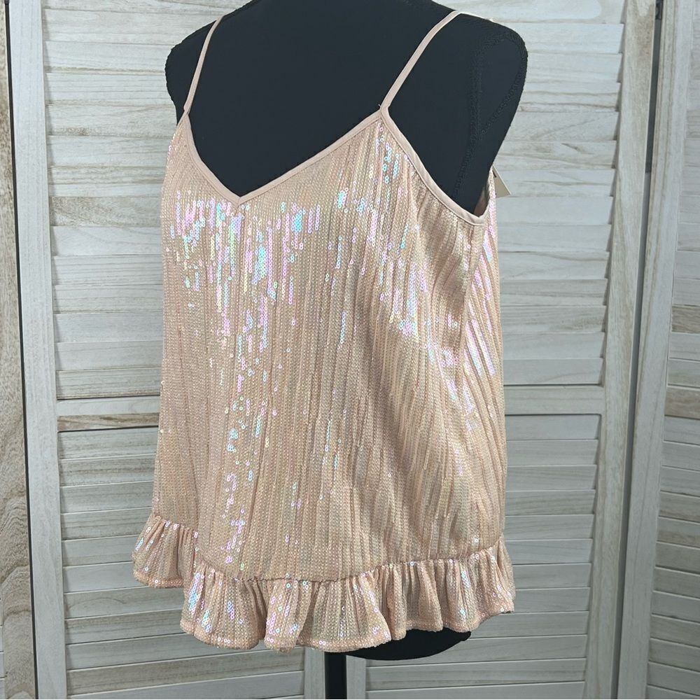 Anthropologie Amelie Sequin Tank Cami Top 4 - Picture 10 of 14